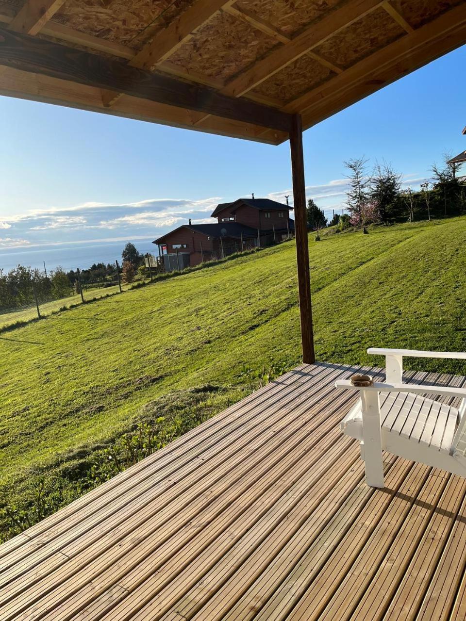 פורטו ואראס Cabana Con Vista Al Lago מראה חיצוני תמונה
